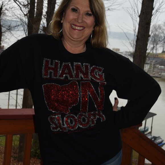 Ohio  rhinestone bling sweatshirt  S M L XL 2X 3X 4X 5X - Picture 3 of 7